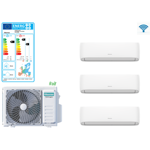 Hisense Trial HI-COMFORT 7.0kW 9+9+9