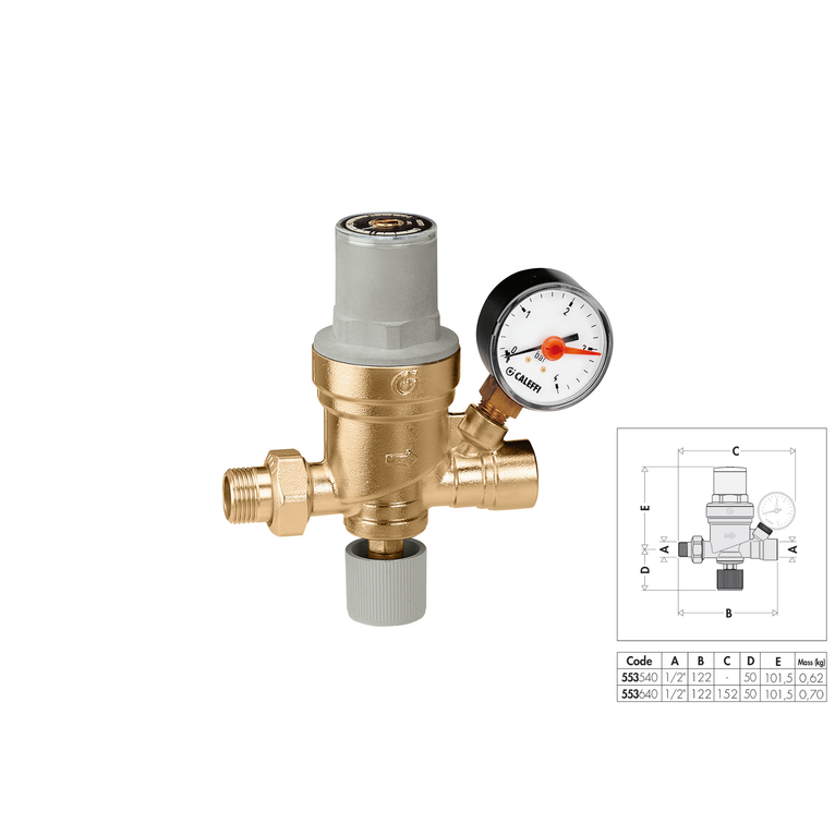 gruppo di riempimento 1/2 + manometro