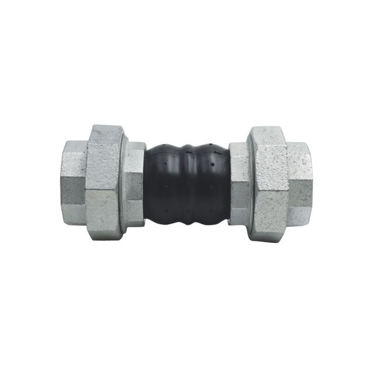 giunto elastico in gomma ff per acqua 3/4" - interasse 200 mm