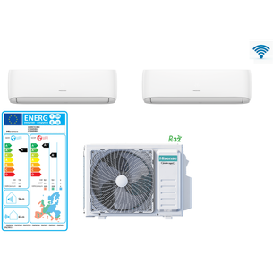 Hisense Dual HI-COMFORT 7.0kW 12+12