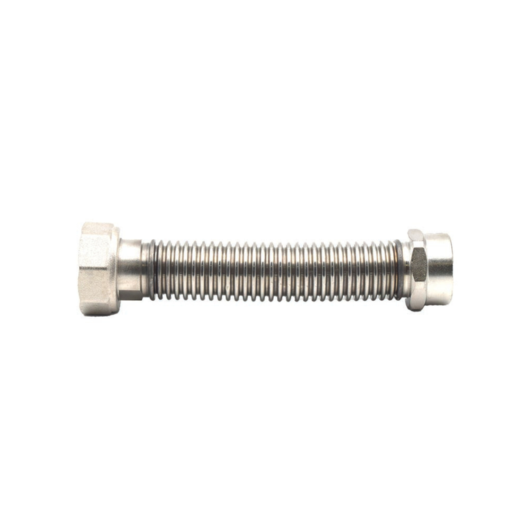 connettore flessibile per contatore gas 3/4"f x 1"1/4 f girevole - l. 170 mm
