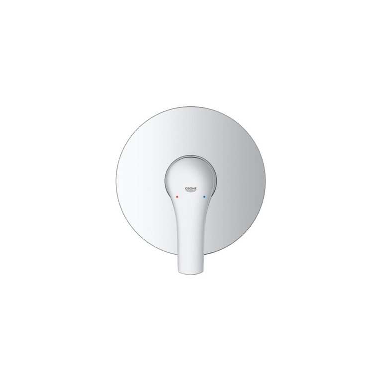 eurosmart grohe parte esterna miscelatoro monocomando per doccia