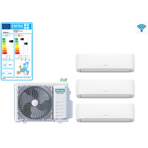 Hisense Trial HI-COMFORT 5.5kW 9+9+9
