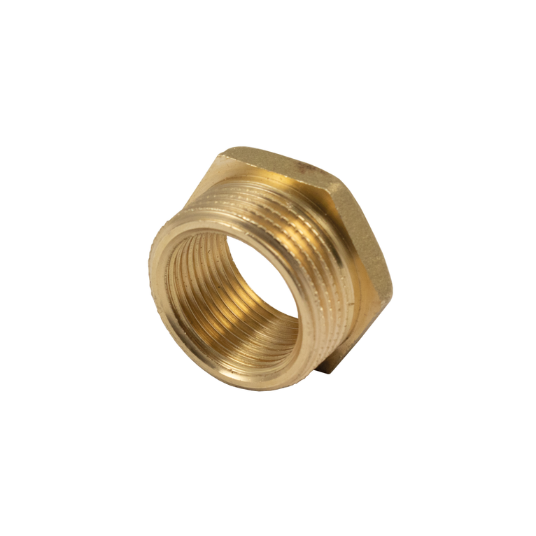 riduzione tiemme maschio-femmina in ottone diametro 3/4x1/2 m/f