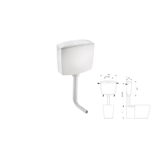 CASSETTA DA ESTERNO OLI SMERALDO DOPPIO SCARICO