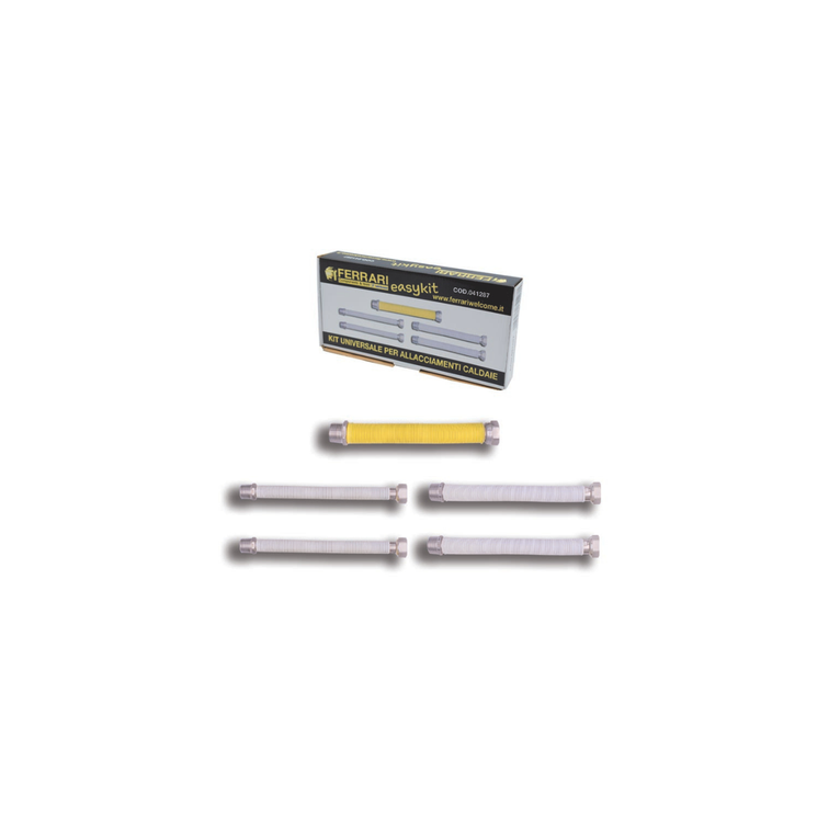 easy kit 1: kit allacciamento caldaia con isolamento termico 220/420