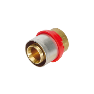 RACCORDO TIEMME TERMINALE A PRESSARE PER TUBO MULTISTRATO diametro 16