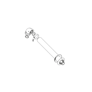 Kit fumi scarico a parete  coassiale D60/100