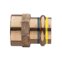 frabo manicotto femmina filettato femmina 1x22 mm a pressare in rame