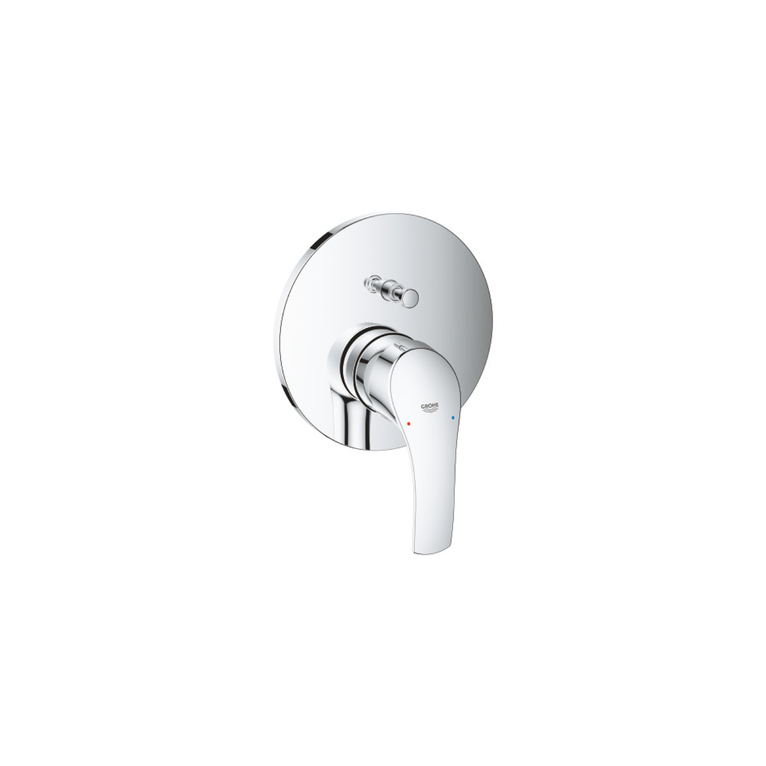 eurosmart grohe miscelatore monocomando a 2 vie con deviatore