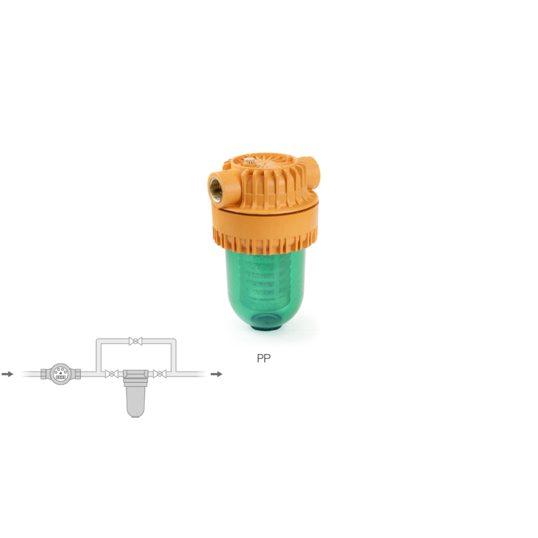 filtro di sicurezza gel depura 550 1/2" - per cartuccia 5"