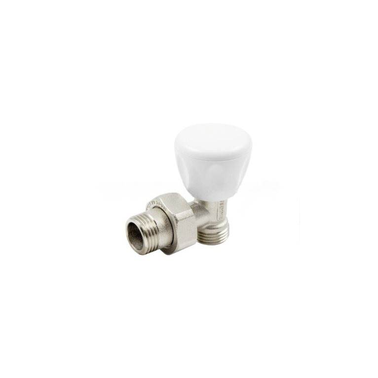 tiemme valvola manuale a squadra new excel con attacco per tubo rame, pex e multistrato 1/2"g - 1/2"x16 o-ring
