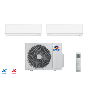 CONDIZIONATORE GREE COSMO DUAL SPLIT 9000+12000 BTU 4kW Wi-Fi