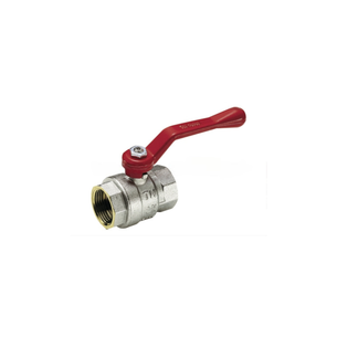 VALVOLA TIEMME A SFERA ACQUA 4" FEMMINA/FEMMINA A LEVA