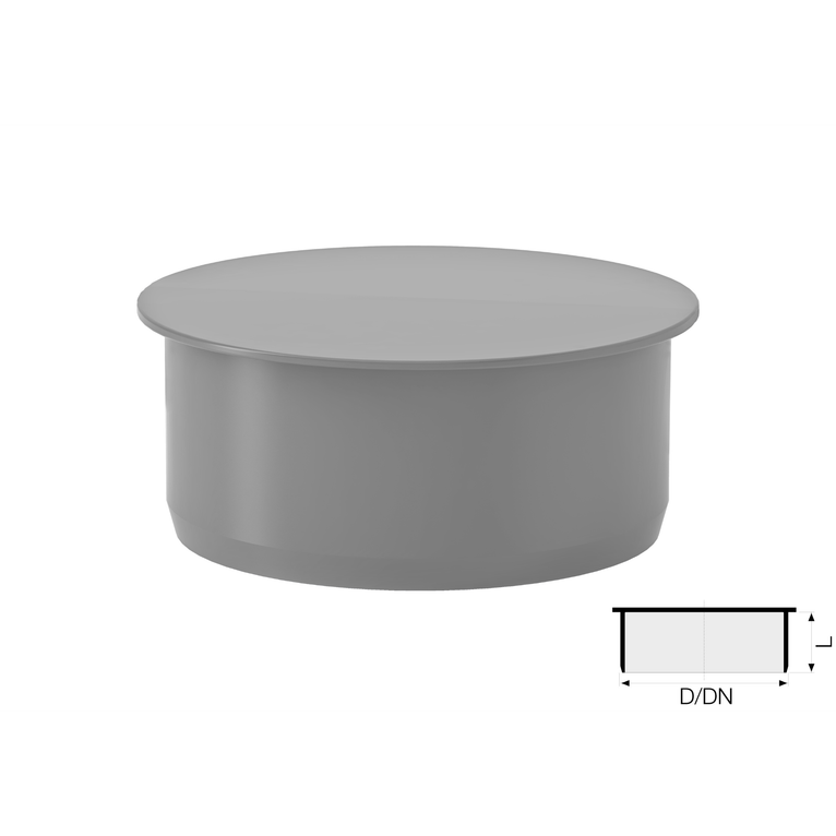 tappo di chiusura pp htm dn 40