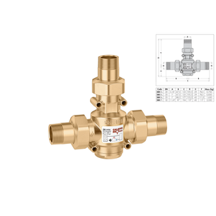 VALVOLA ANTICONDENSA DN20 3/4 M 45°