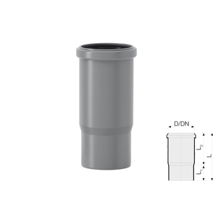 BICCHIERE HTLL3 TRIPLA PROFONDITÀ DN 50