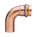 frabo curva 90 gradi 12 mm maschio / femmina a pressare in rame