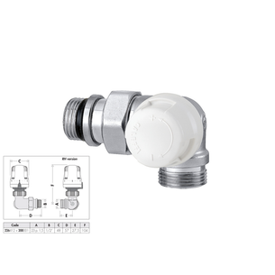 VALVOLA TERMOSTATICA CROMATA 1/2 DESTRA