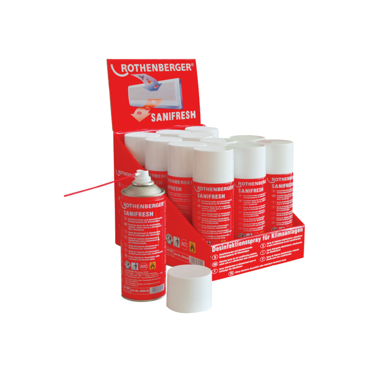 spray detergente condizionatori rothenberger sanifresh - (1 pezzo)