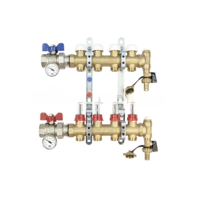3873 coppia collettori floor di distribu
