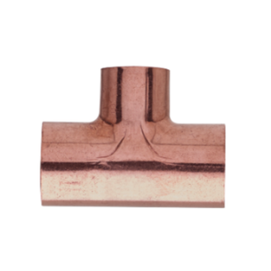 FRABO A T RIDOTTO CENTRALE 22x18x22 mm F/F/F A SALDARE IN RAME