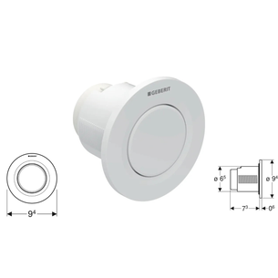 COMANDO PNEUMATICO SIGMA 8 INCASSO M.TAS