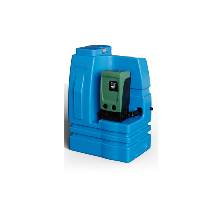 dab esytank 300 mini: serbatoio 275l con esydock e scarico integrato. 	esybox mini 3 escluso