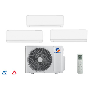 CONDIZIONATORE GREE COSMO TRIAL SPLIT 9000+9000+18000 BTU 7.1 kW WI-FI