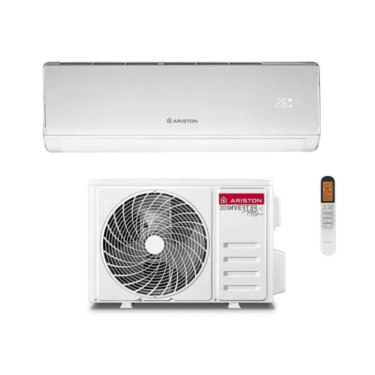 condizionatore ariston kios net 9000 btu monosplit inverter r32 wi-fi - 20/25 mq