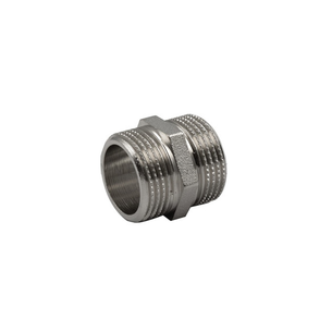 RACCORDO TIEMME DIRITTO MASCHIO-MASCHIO NICHELATO GENERICO diametro 1/2X3/8