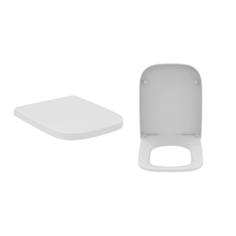 sedile copriwater avvolgente ideal standard i.life - bianco lucido