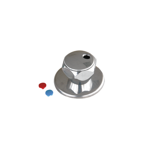 SET TIEMME CROMATO LUCIDO (MANIGLIA+ROSONE) PER VALVOLA AD INCASSO