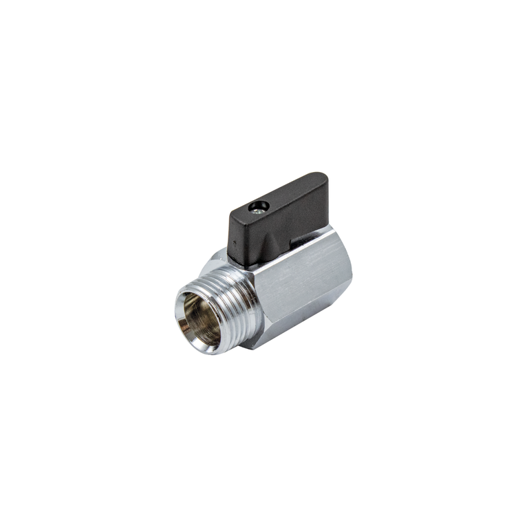 rubinetto tiemme mignon cromato diametro 1/4" maschio/femmina