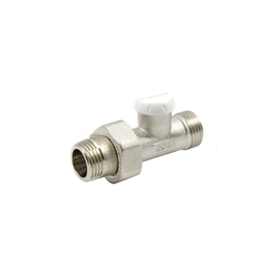 TIEMME DETENTORE DIRITTO EXCEL  PER TUBO RAME E MULTISTRATO CON ATTACCHI 3/8"G - 1/2"x16 o-ring 