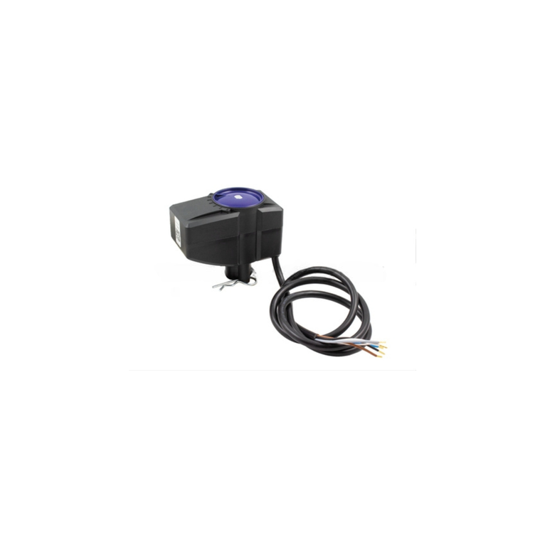 servomotore tiemme per valvola motorizzata 2 vie monodirezionale con angolo di 90°  230 vac 30 sec