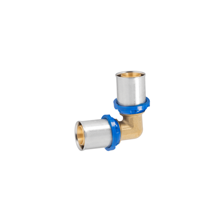 ape raccordo curvo a pressare ø 40x40 per tubo multistrato