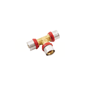 RACCORDO TIEMME A TEE PRESSARE PER TUBO MULTISTRATO diametro 20x16x20