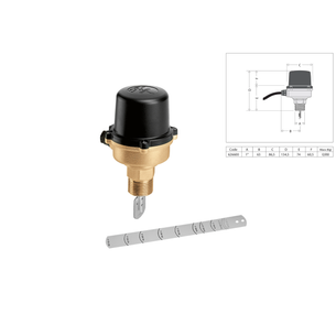 FLUSSOSTATO PER TUBI DA DN 1 A DN 8