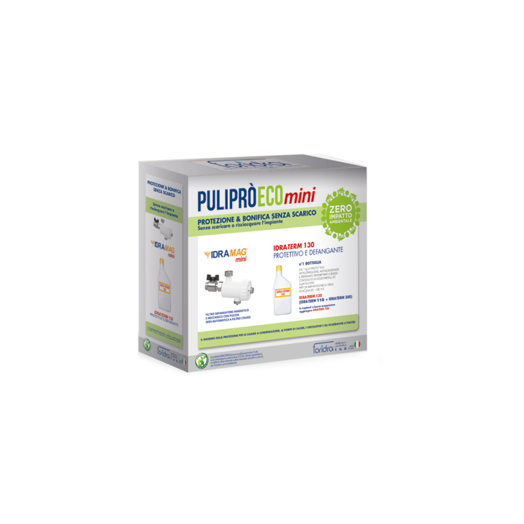 pulipro eco mini bianco + idraterm130