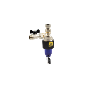 TIEMME FILTRO MAGNETICO SOTTO-CALDAIA CON VALVOLA A SFERA 3/4"