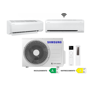Condizionatore Samsung dual split Wind Free Avant S2 5.2 kW 9000+9000 btu Wi-Fi