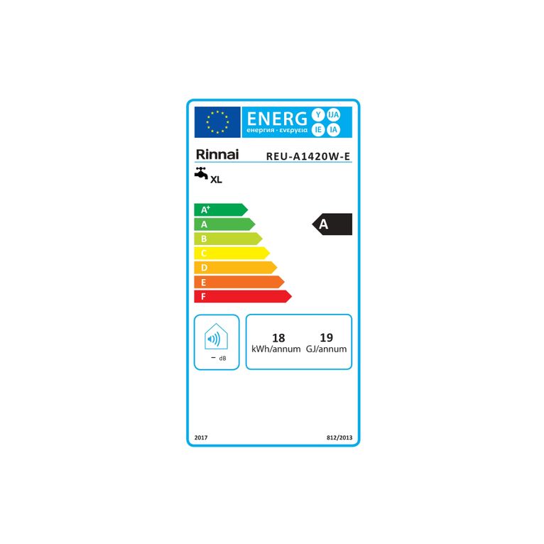 scaldabagno rinnai infinity 14 litri/minuti da esterno con feritoia a metano