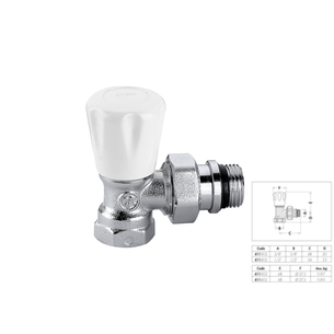 VALVOLA TERMOSIFONE 3/8 PER TUBO FERRO