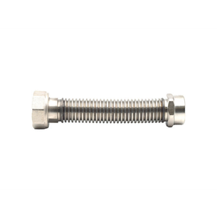 CONNETTORE FLESSIBILE PER CONTATORE GAS 3/4"F x 1"1/4 F Girevole - L. 170 mm