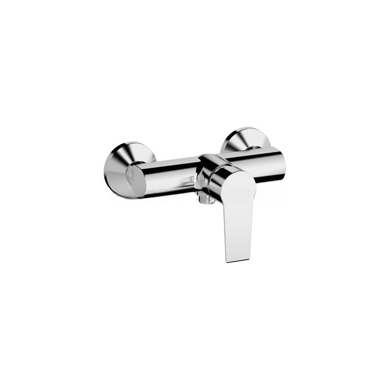 miscelatore doccia esterno monocomando tiemme tn04 - senza accessori