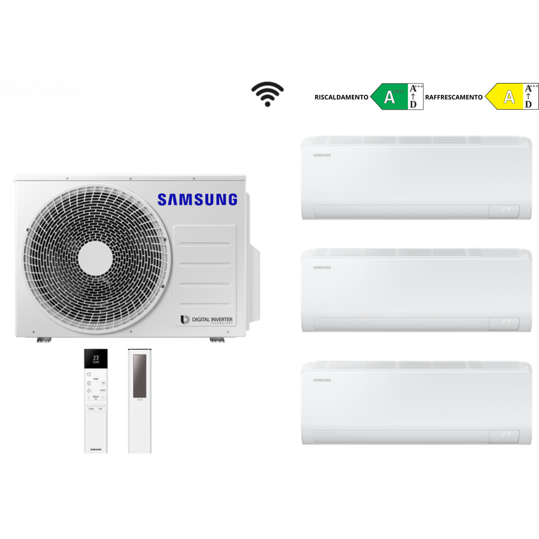 condizionatore samsung trial split cebu s2 5.2kw 9+9+9