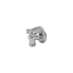 RUBINETTO LAVATRICE TIEMME DIAMETRO 1/2" x 3/4" MASCHIO/MASCHIO CON ROSONE