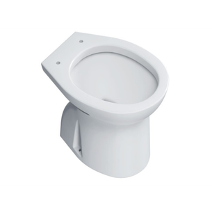 VASO WC BIANCO SCARICO A TERRA MODELLO ORCHIDEA