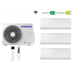 Condizionatore Samsung trial split Cebu S2 6.8kW 9000+12000+12000 btu Wi-Fi